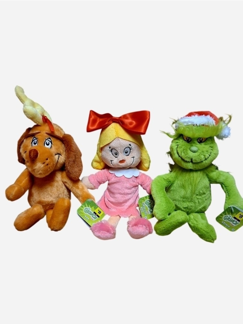 Grinch and Friends Plush Toy Set - New